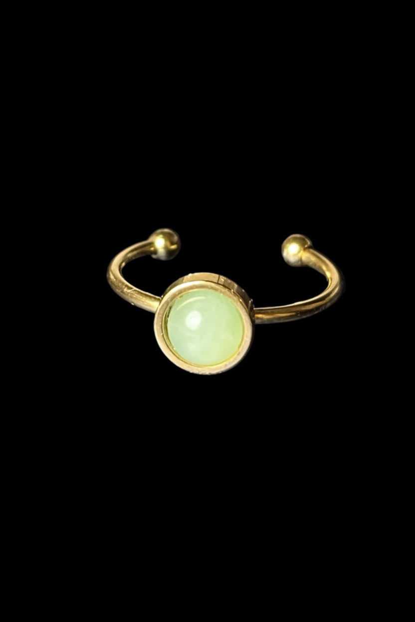 Bague Lola - Aventurine Verte