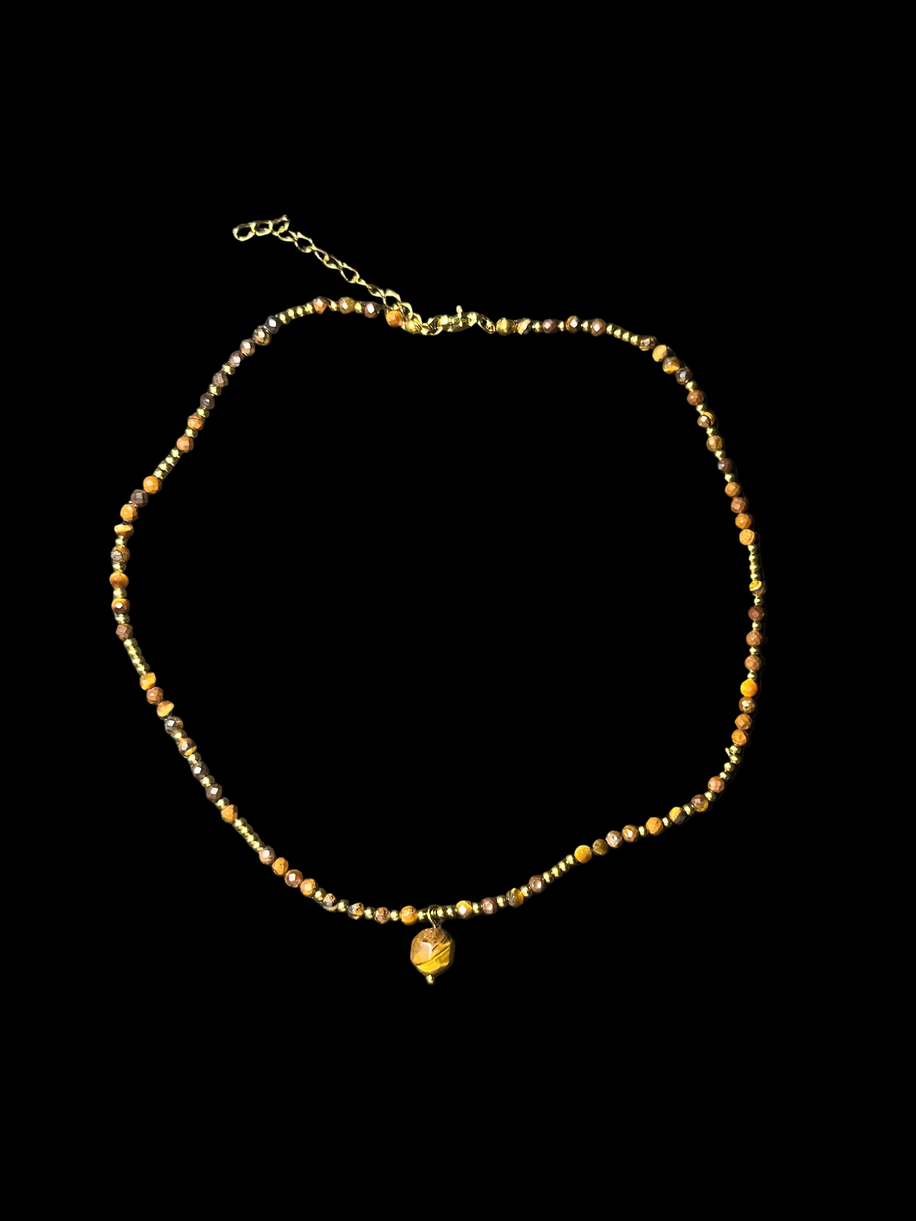 Collier Marie - Œil de Tigre