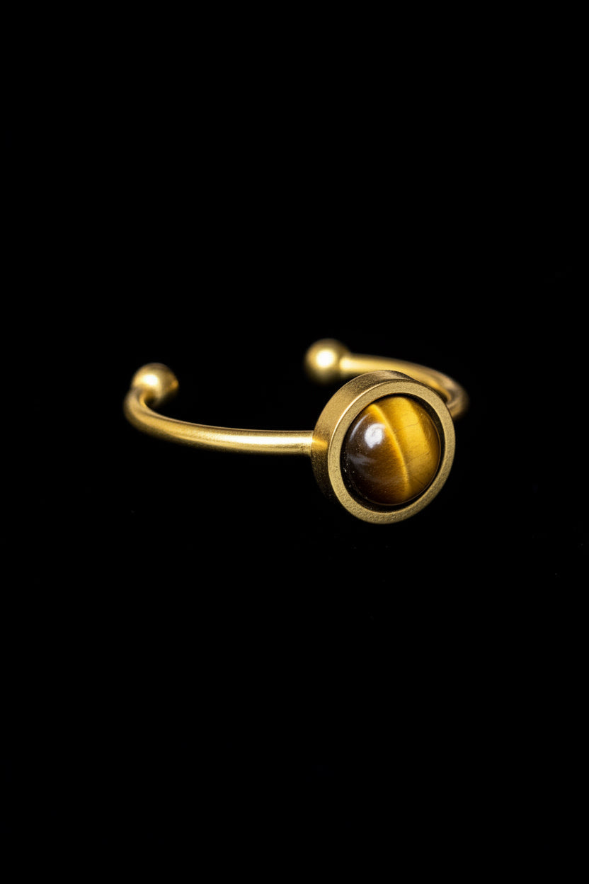 Bague Lola - Œil de Tigre