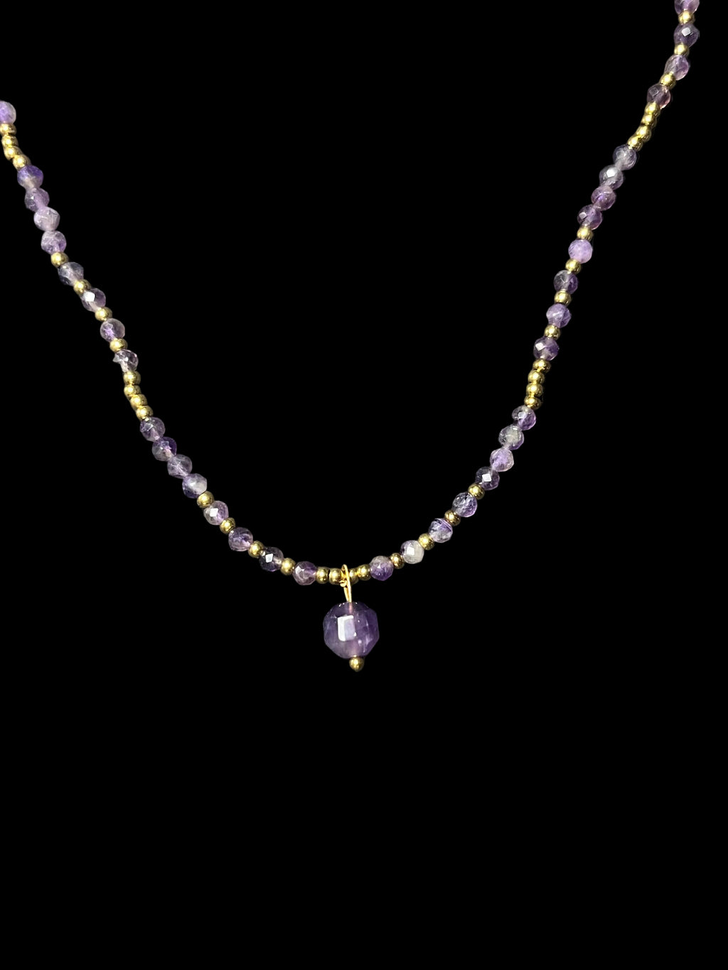 Collier Marie - Améthyste