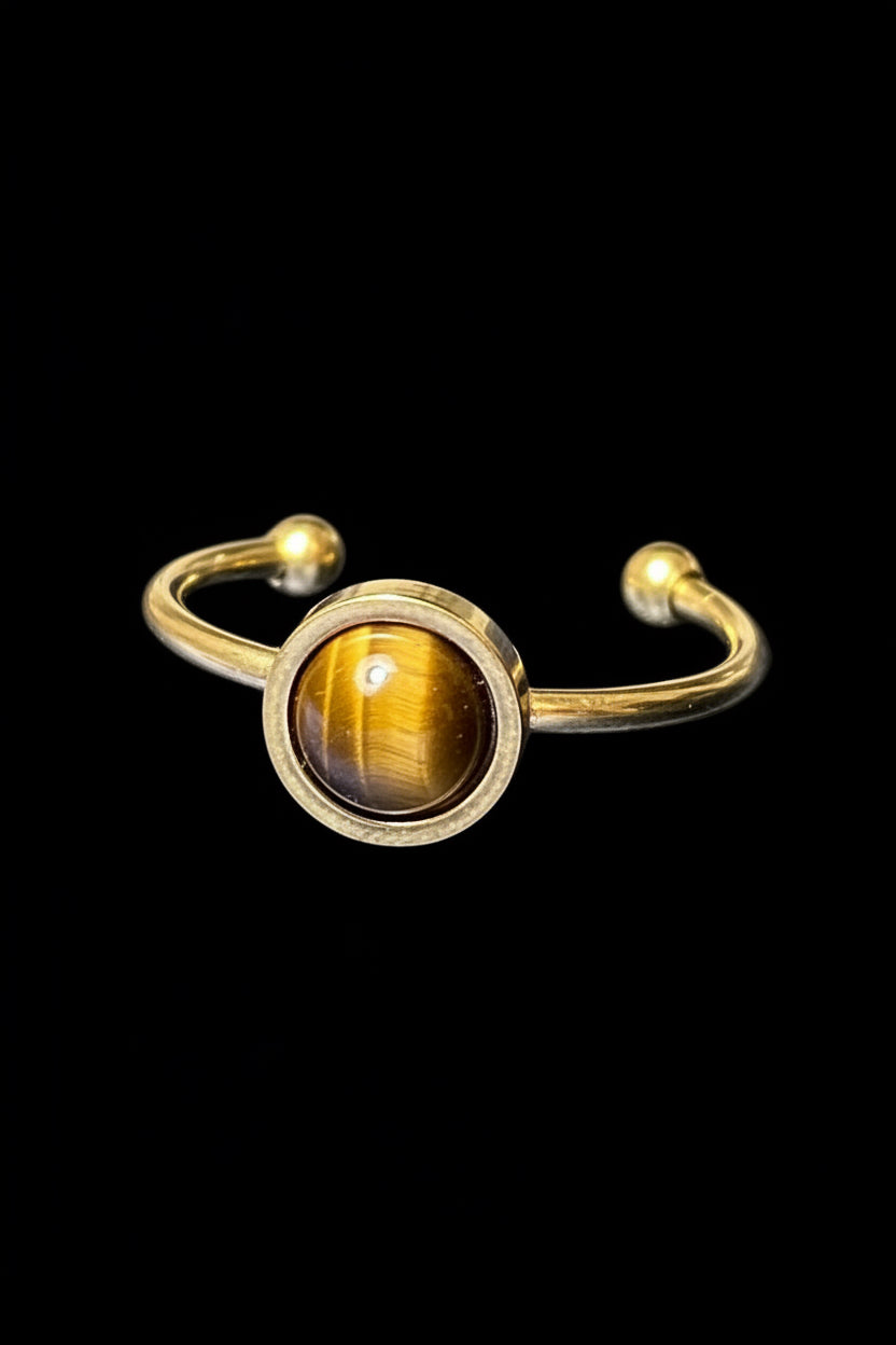 Bague Lola - Œil de Tigre