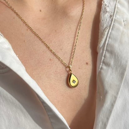 Collier Maryse - Nacre & Zircon