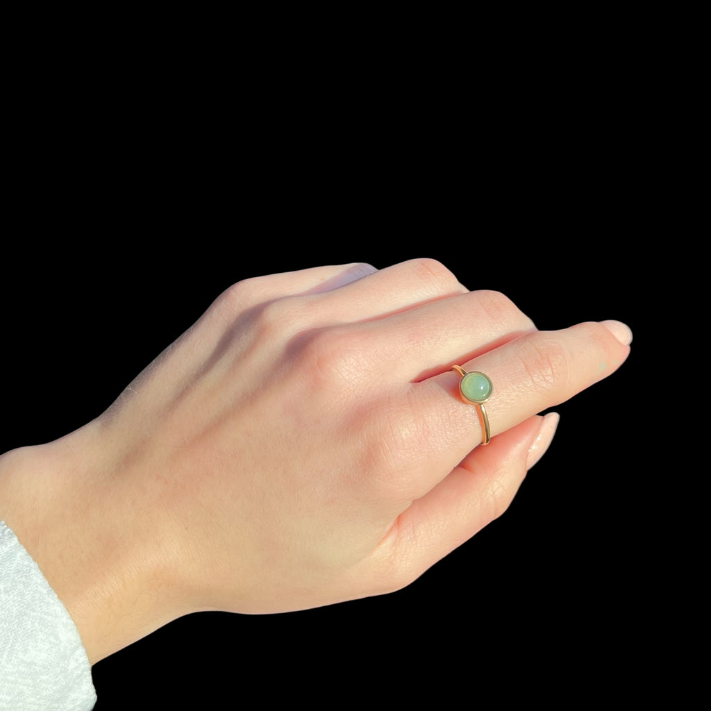 Bague Lola - Aventurine Verte