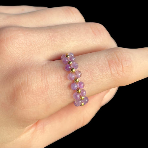 Bague Clarisse - Améthyste