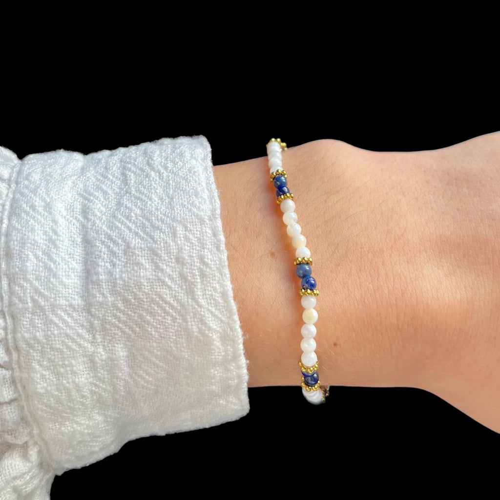 Bracelet Anaëlle - Lapis-lazuli