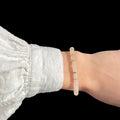 Bracelet Noémie - Quartz Rose