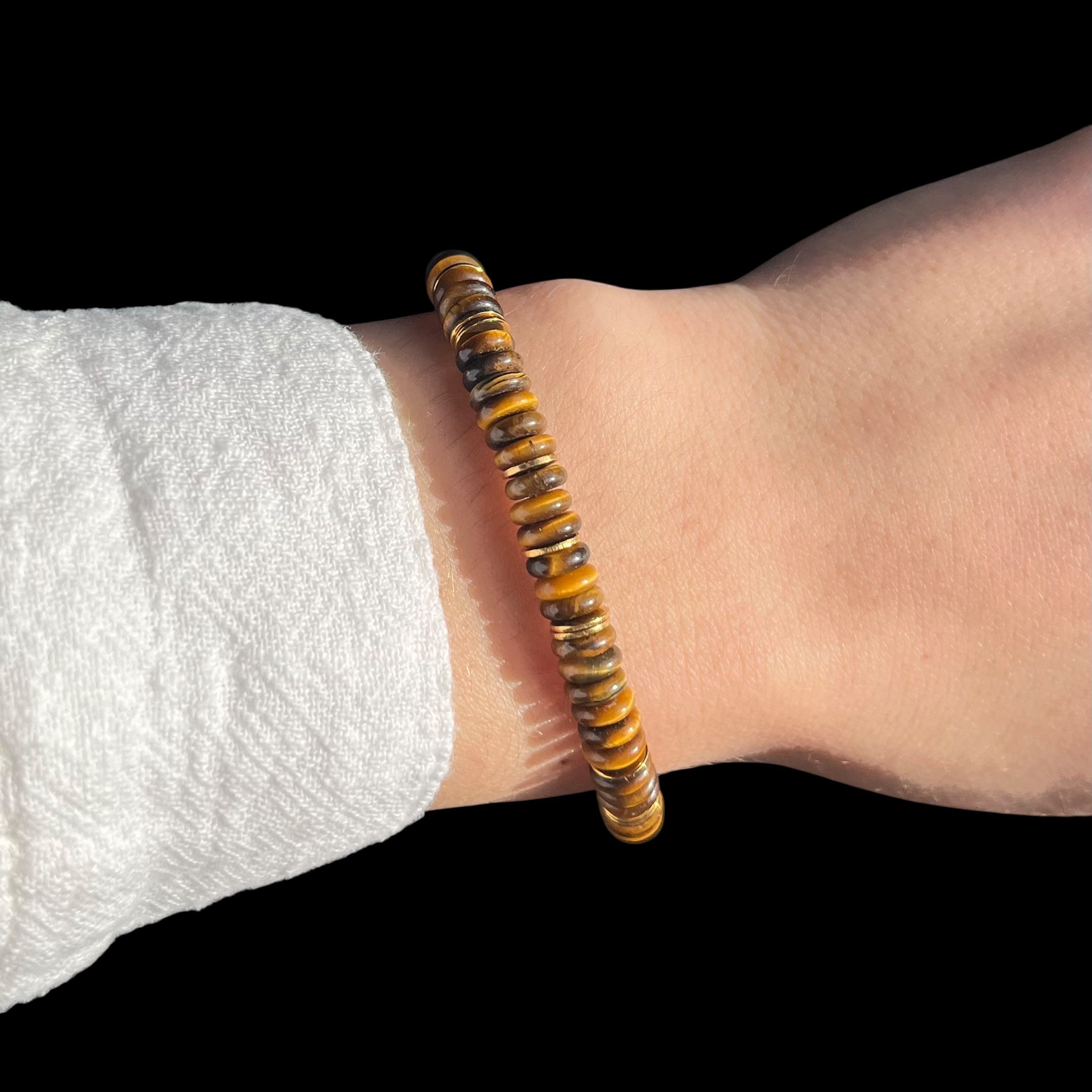 Bracelet Noémie - Œil de Tigre