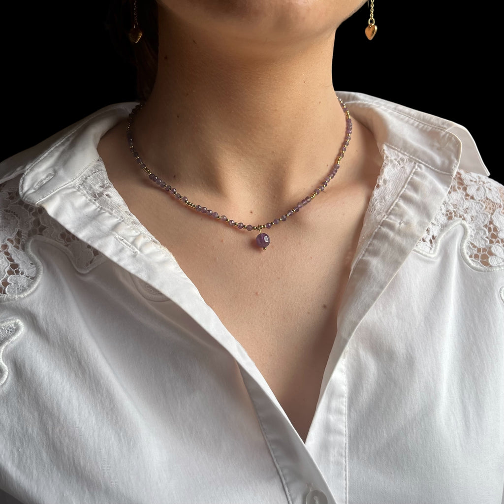 Collier Marie - Améthyste