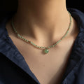 Collier Marie - Aventurine Verte