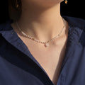 Collier Marie - Quartz Rose