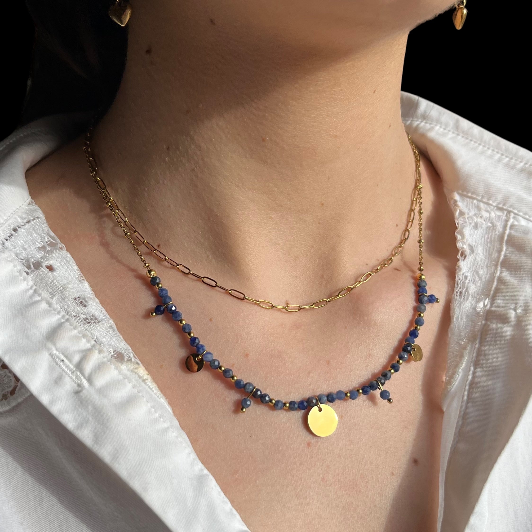 Collier Stesia - Sodalite