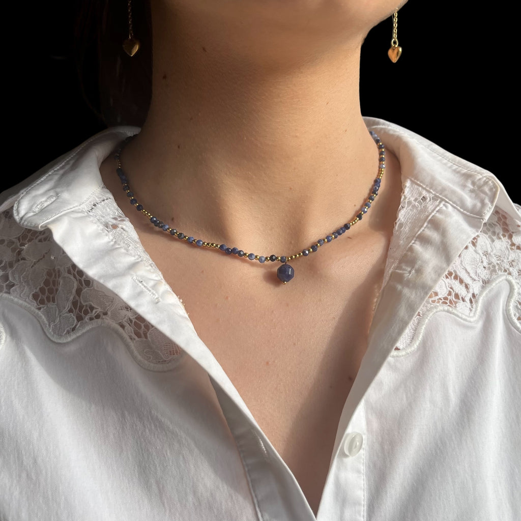 Collier Marie - Sodalite